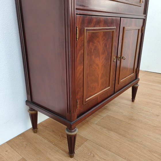 Image 1 of Antieke Mahoniehouten Secretaire in Empire-stijl