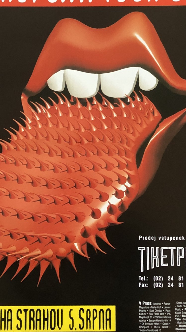 Original Rolling Stones Voodoo Lounge European Tour 1995 94
