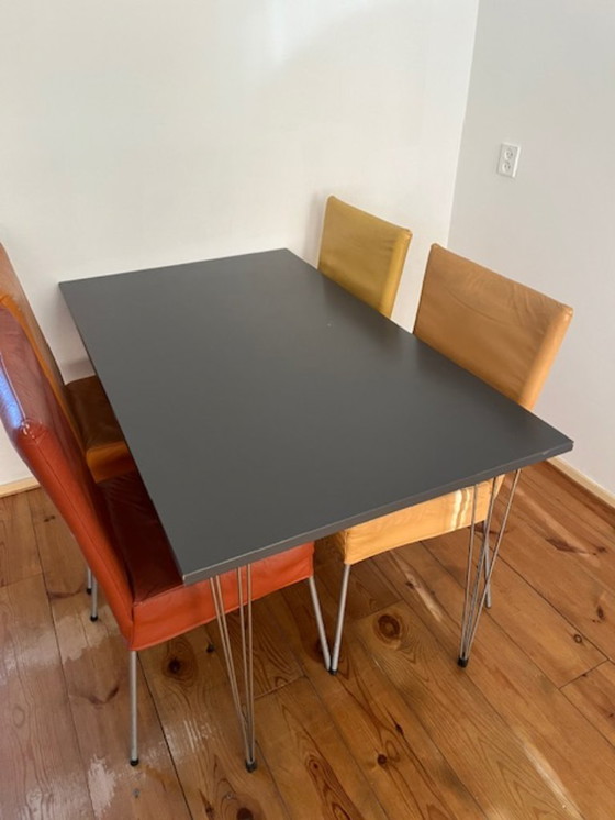 Image 1 of dining table with chairs