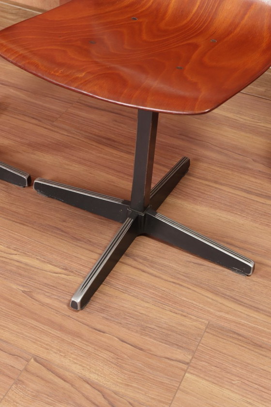 Image 1 of Kids Stools Set of 2 Pivot Children Chairs