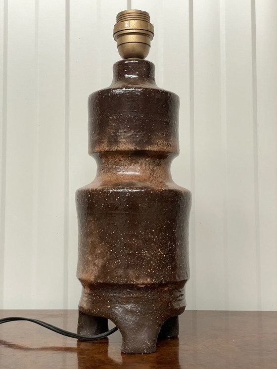 Image 1 of Vintage Brutalist Table Lamp