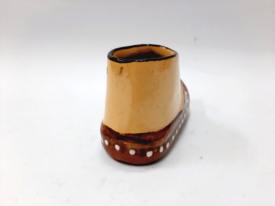 Image 1 of Scarpa vintage in ceramica smaltata
