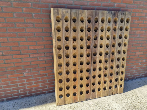 Wijnrek voor 110 flessen – Hout (photo 5 of 5)