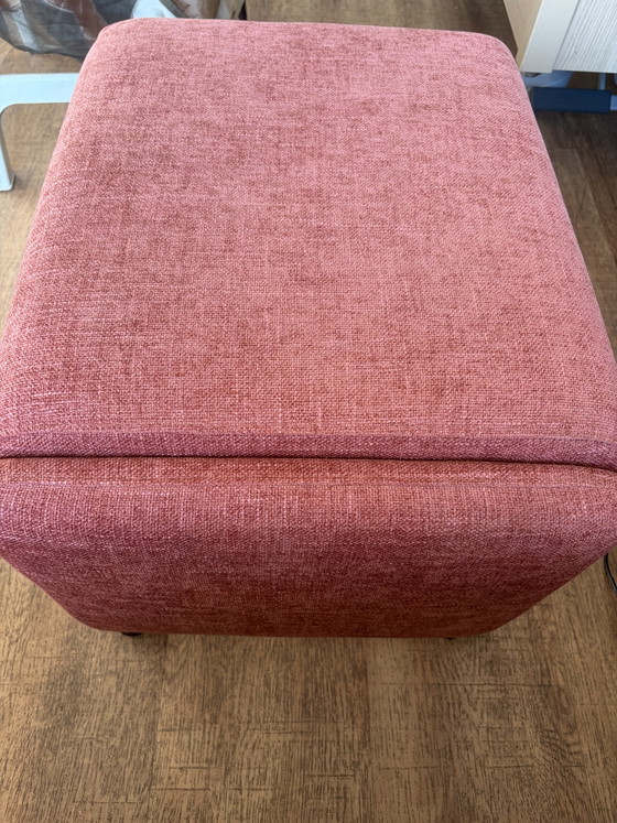 Image 1 of Montel (Mondi) bank/fauteuil/ voetenbank (kleur:Blush)