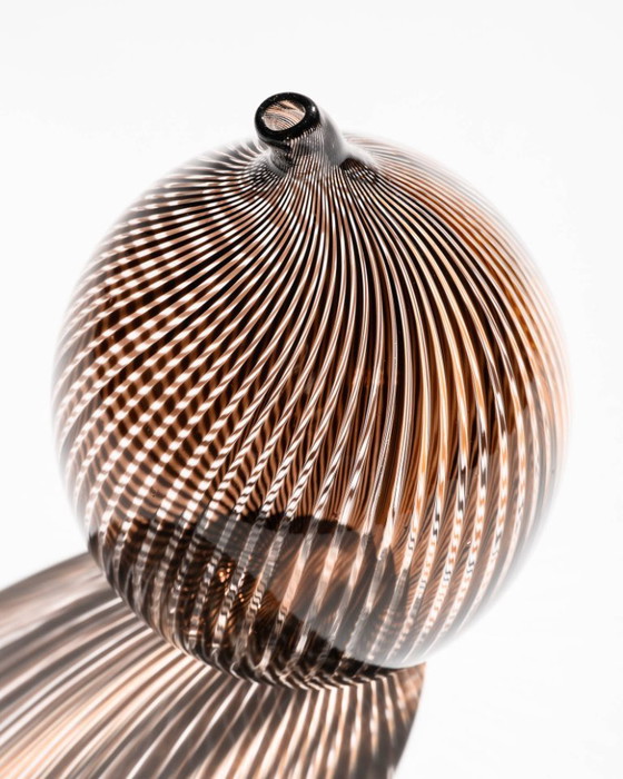 Image 1 of Rosenthal Glasstudio Filigrana Vase Duo – Mario Colelli & Hertha Bengtson · Limited Edition Art Glass, Germany