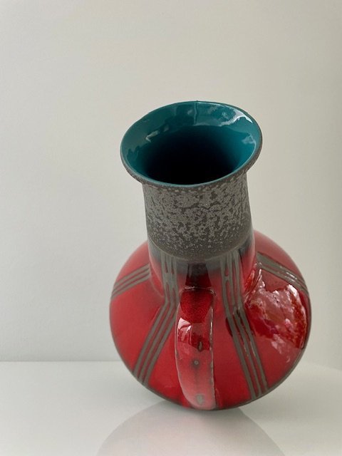 Image 1 of Statement Piece: Vintage Fat Lava Vaas van Carstens Tönnieshof