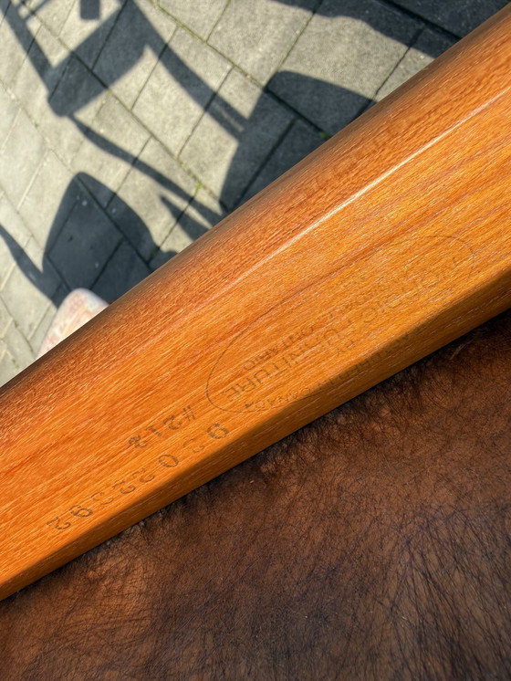 Image 1 of 6 chaises vintage en teck des années 80