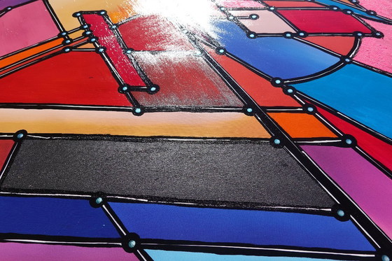 Image 1 of Cubism A1425 - abstract painting XXL