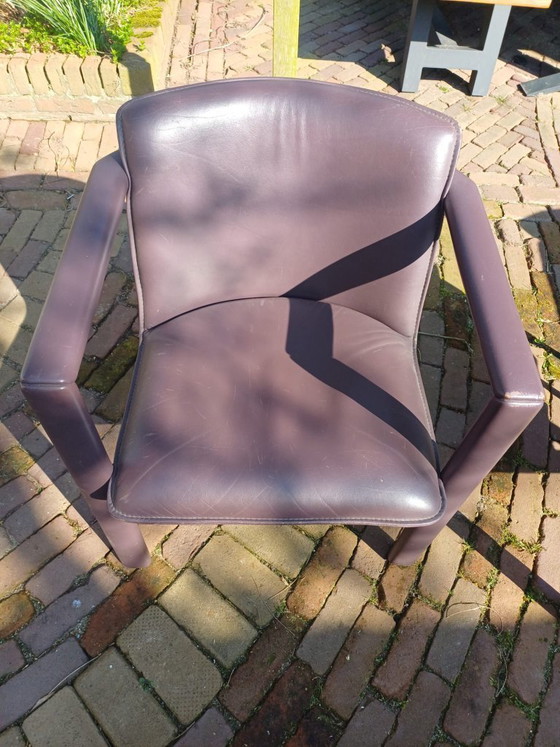 Image 1 of 3x LEOLUX eetkamerstoelen type Cachacha