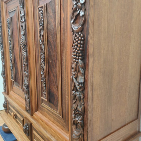 Image 1 of Mobile buffet antico vintage, armadio, guardaroba smontabile