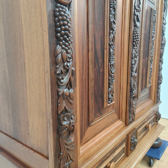 Image 1 of Mobile buffet antico vintage, armadio, guardaroba smontabile