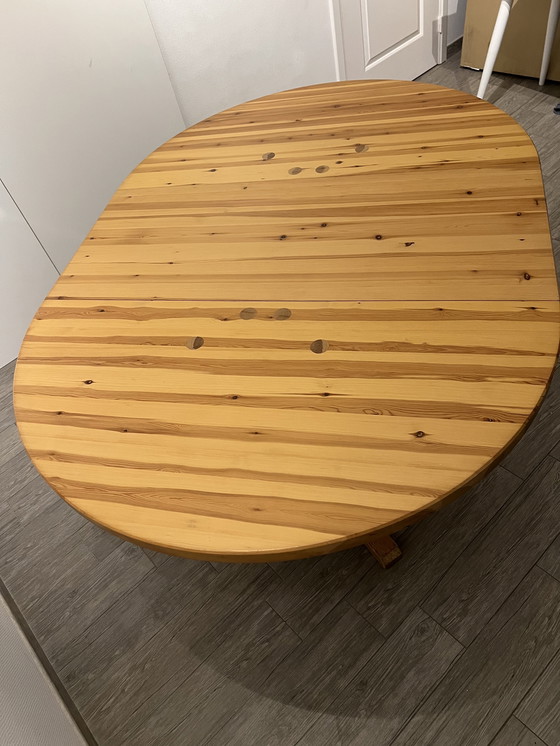 Image 1 of Vintage 70s Danish table CJ Rosengaarden 120 x 220