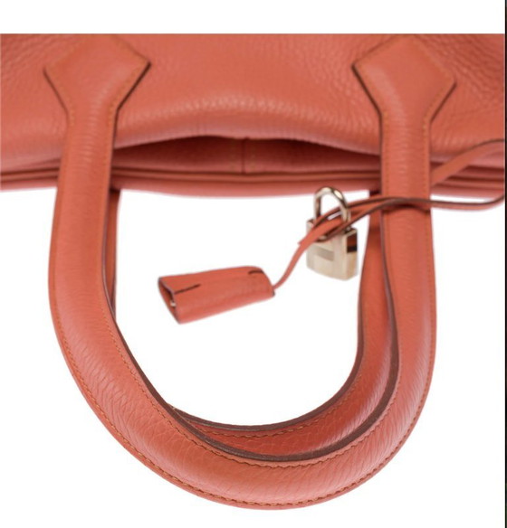 Image 1 of Borsa Hermès Victoria in cuoio rosa - 103481