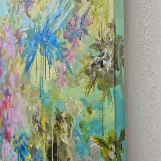 Painting 100x150cm – Syl, Paintings & Drawings, Wood, Canvas (photo 6 of 13)