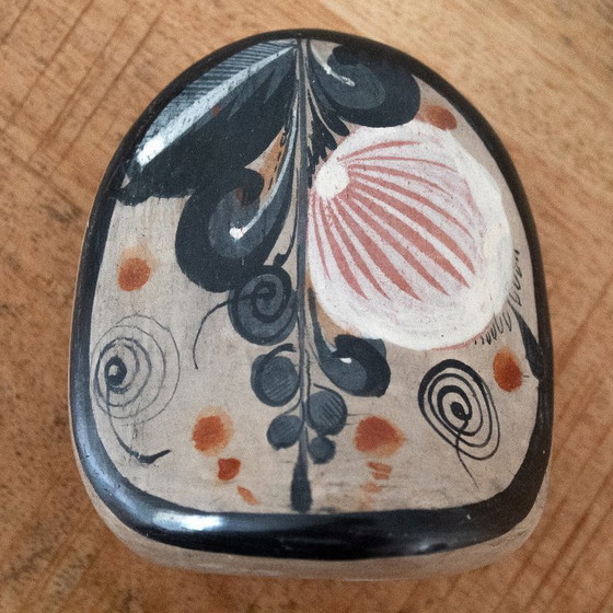 Image 1 of Petite figurine de hibou Tonala, art populaire mexicain