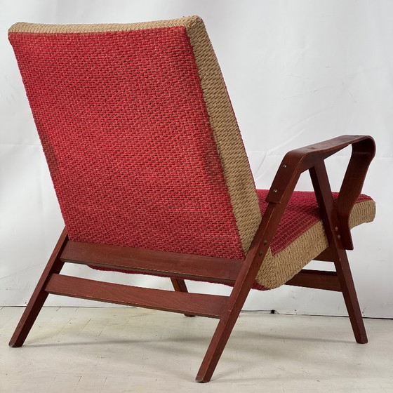 Image 1 of Coppia di poltrone vintage di Jaroslav Jirák per Tatra Nabytok, anni '60