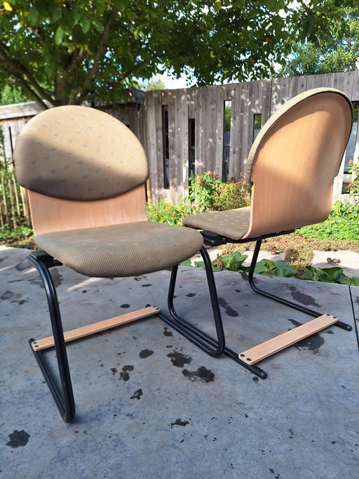 2x Poltrone di design di Albert Stoll per Giroflex