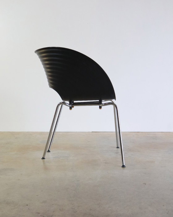 Image 1 of 5x Vitra Tom Vac Stuhl schwarz von Ron Arad