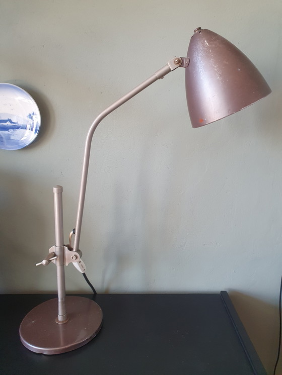 Image 1 of Lampada da scrivania Hala disegnata da H. Busquet, anni '40