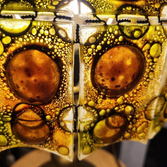 Image 1 of Table lamp by Felipe Derflingher, cloisonné glass, 1960