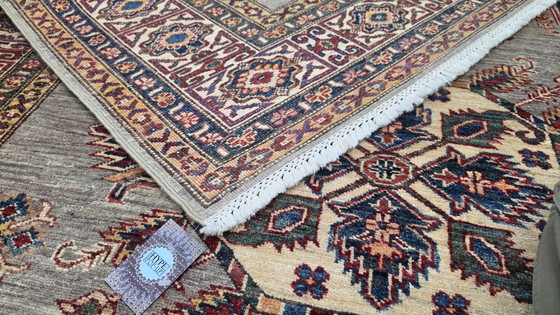Image 1 of Handmade oriental wool Ziegler Kazak carpet New! 168x237cm