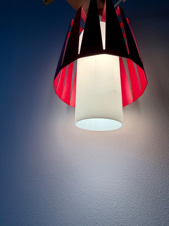 Lampada a sospensione Panden Mid Century Scandinava, Åsea, Svezia – Lampade a sospensione, Vetro, Metallo (photo 5 of 5)