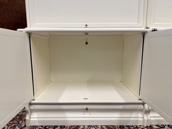 Originale Globe Wernicke Libreria Bassa Inglese Bianca – Librerie, Metallo, Legno (photo 14 of 17)