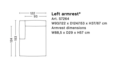 Image 1 of HAY Soft Mags Ecksofa, 2,5-Sitzer
