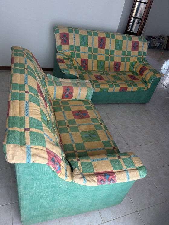 Image 1 of Biete Zweisitzer Sofa 2x 