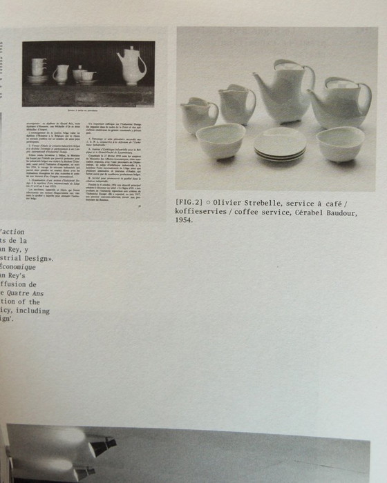 Image 1 of Seltene Kaffeekanne aus der Serie „Service à Moka“ von Oliver Strebelle für Cerabel, Belgien, 1954