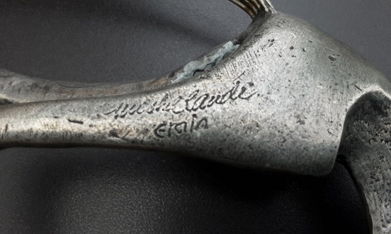 Image 1 of Sculpture Michel Laude, Don Quichotte en étain, 1970, Artebouc