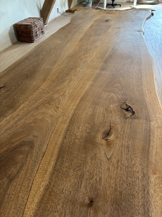Image 1 of Unique 320 cm walnut table – a statement in any room