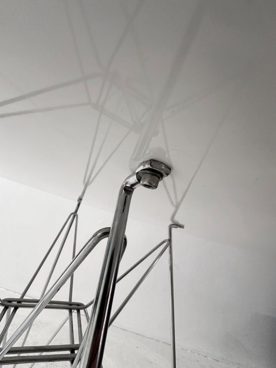 Image 1 of White Round DSR Dinner Table