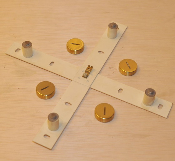 Image 1 of Peill und Putzler Kronleuchter aus 70er Jahren mit Blasenglas