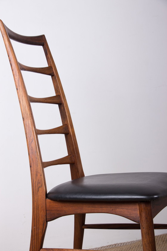 Image 1 of Set of 4 Danish rosewood Liz chairs by Niels Kofoed for Koefoeds Hornslet 1960.