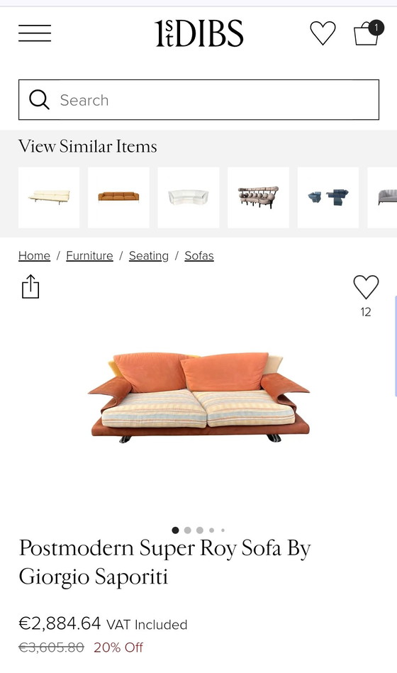 Image 1 of Giorgio Saporiti - Il Loft sofa
