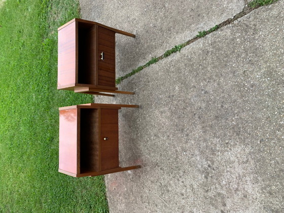 Mid-Century Nightstand by Varia, 1950s, Set of 2 – Mid Century Modern (photo 4 of 7)