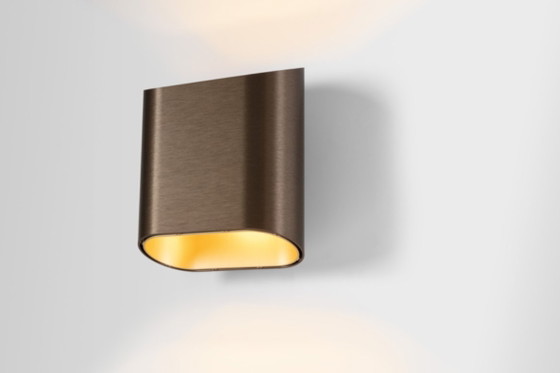 Modular Trapz Wall Up/Down 2x LED DI | Wall lights (Bronze (anodised) - Black (matt)) – Metal (photo 5 of 14)