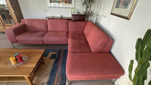 Canapé d'angle Montel avec espace détente