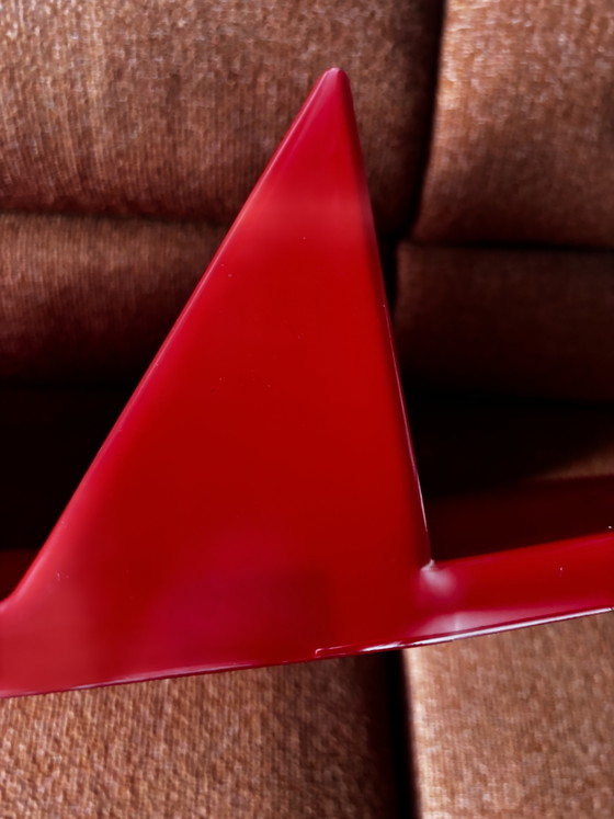 Image 1 of Niels Gammelgaard – rare IKEA KÄMPE set with 2 shelves in red (1997) | Design classics & collector's items