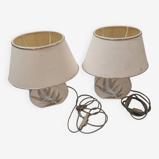 Lámparas de noche Fougerey Ch, 1980