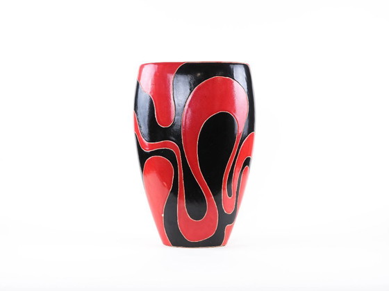 Image 1 of Ceramic vase, Italian design, 1970s, made in Italy