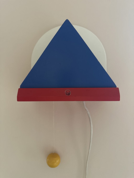 Image 1 of Lampada da parete vintage postmoderna Stoja Ikea in stile Memphis, anni '80