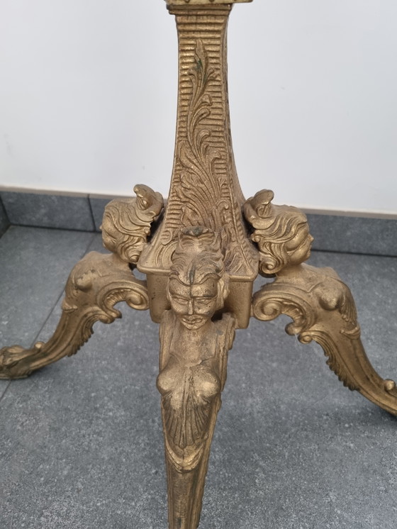 Image 1 of Hollywood Regency marble coat rack