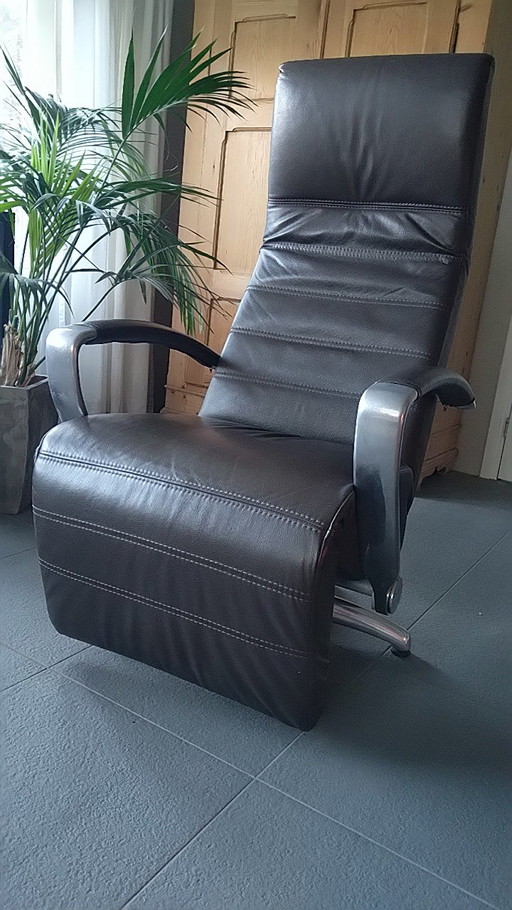 Fauteuil Relax en cuir moderne