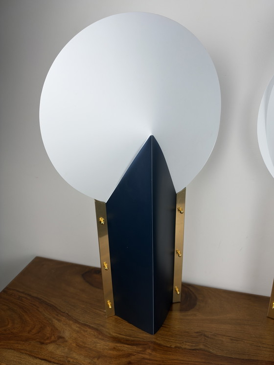Postmoderne Tafellampen van Samuel Parker voor Slamp, Set van 2 – Plastic (photo 4 of 12)