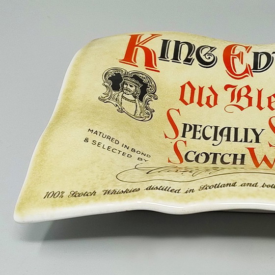 Catchall/Vide-Poche in porcellana "KING EDWARD I" di Piero Fornasetti, anni '60. Made in Italy. (photo 9 of 9)