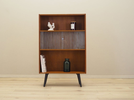 Teak bookcase, Danish design, 1960s, manufactured in Denmark