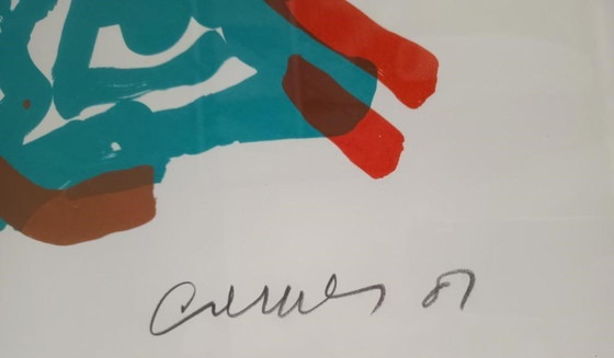 Image 1 of Jan Cremer - serigrafia incorniciata "PAYSAGE TOSCANE I"