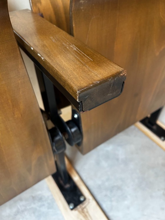 Sedie da Cinema Classiche Anni '50 – Merk onbekend, Sedie pieghevoli, Metallo, Legno (photo 7 of 9)